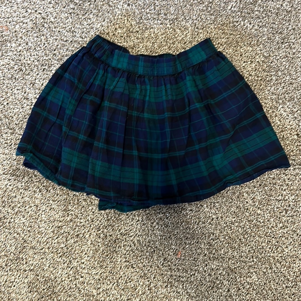 Plaid flannel skirt - Picture 1 of 4